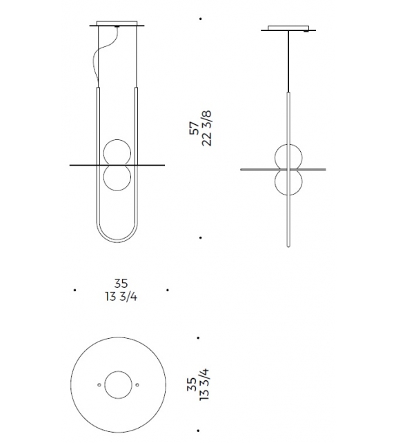 Solaire Liu Jo Pendant Lamp