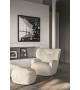 Loll Gervasoni Swivel Armchair