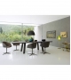 Tadeo Walter Knoll Table with Wooden Legs