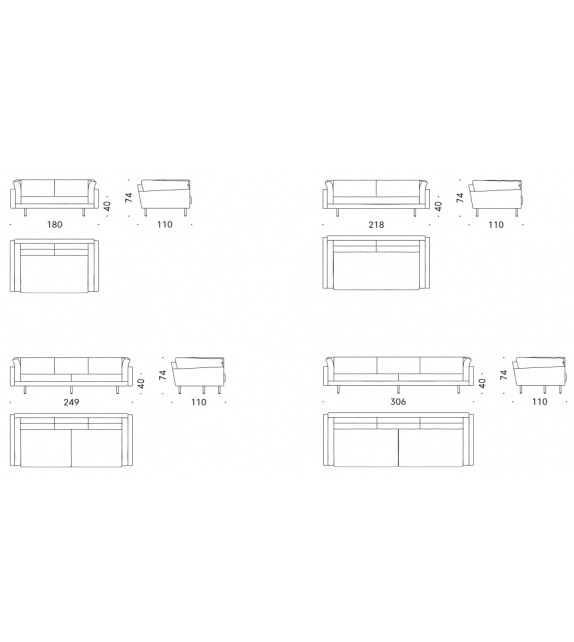 Square XL DePadova Sofa