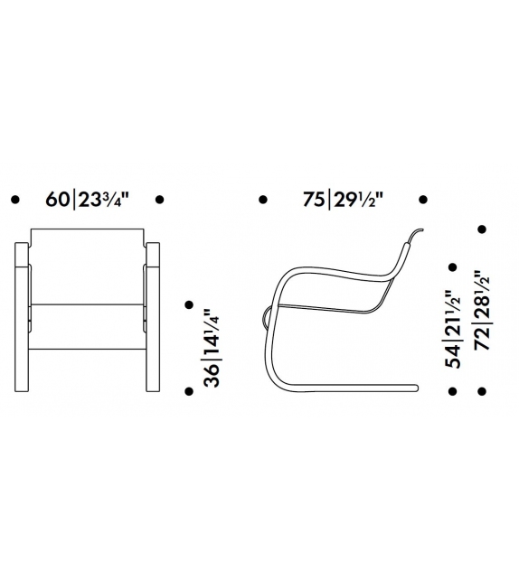 42 Armchair Artek Sessel