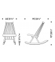 Mademoiselle Rocking Chair Artek