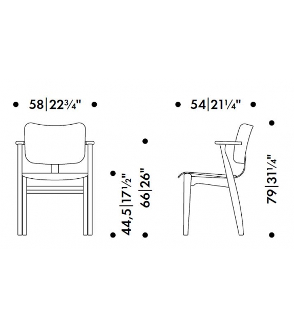 Domus Chair Artek Chaise