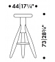 EA001 Stool "Rocket" Artek