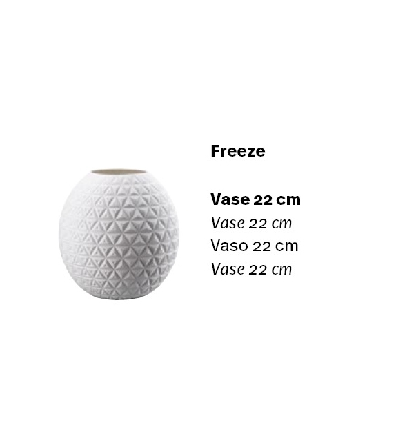 Versandfertig - Phi Freeze Vase Rosenthal