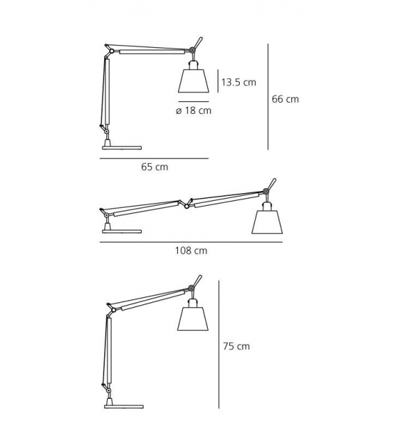 Tolomeo Basculante Artemide Lampada da Tavolo