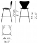 Series 7 Junior Chair Fritz Hansen Silla