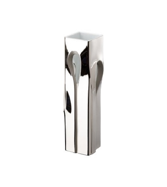 Versandfertig - Lapp Platinum Vase Rosenthal