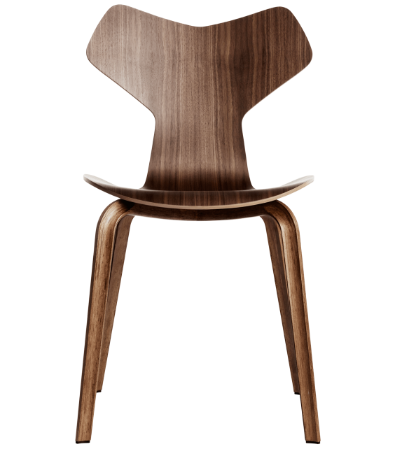 Grand Prix Chaise avec Jambes en Bois Fritz Hansen