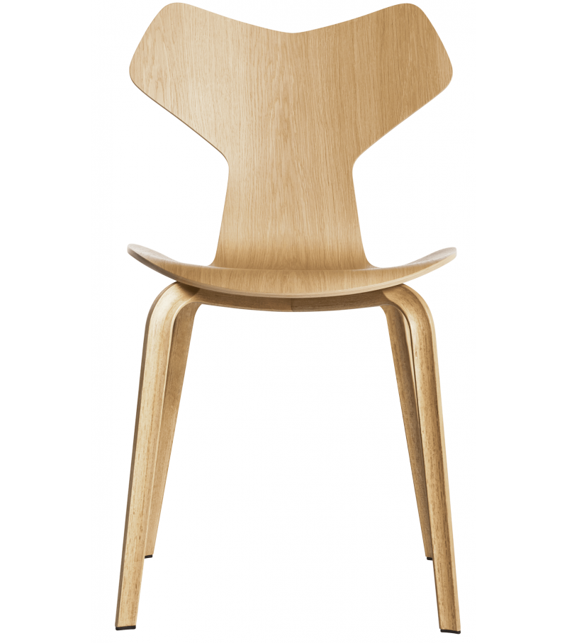 Grand Prix Silla con Patas de Madera Fritz Hansen