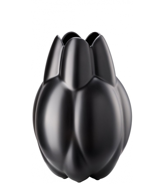 Ready for shipping - Core Black Vase Rosenthal