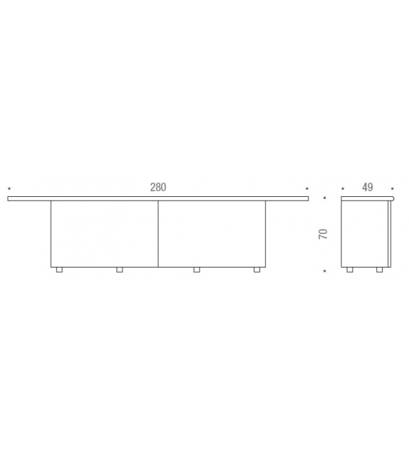 Sheraton Sonderausgabe Acerbis Sideboard