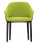 Softshell Chair Vitra Stuhl mit Vierbein-Untergestell