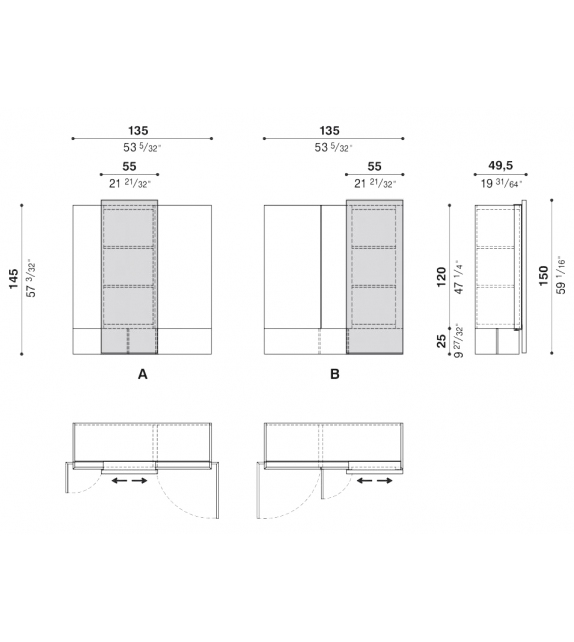 Alterego Sideboard Acerbis