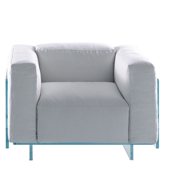 Crystal Lounge Glas Italia Armchair