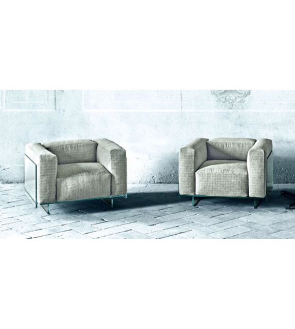 Crystal Lounge Glas Italia Fauteuil