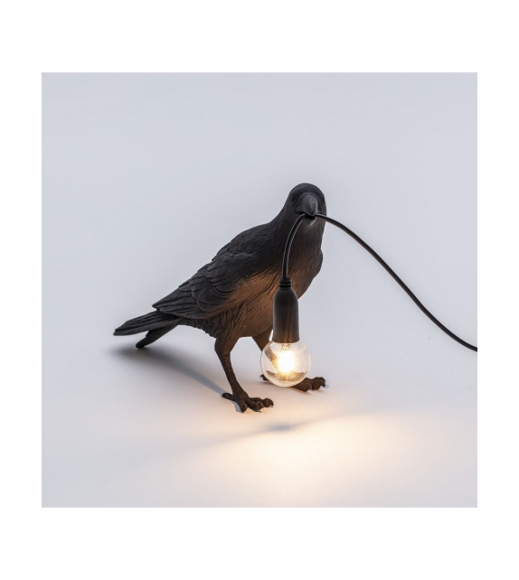 Pronta consegna - Bird Lamp Waiting Seletti Lampada da Tavolo