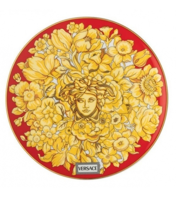 Medusa Rhapsody Red Rosenthal Versace Plato Plano