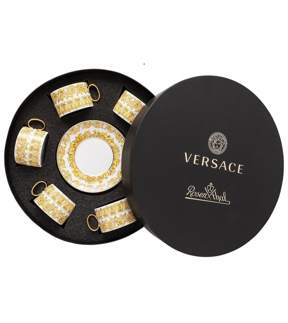 Medusa Rhapsody Rosenthal Versace Set de 6 PT Thé