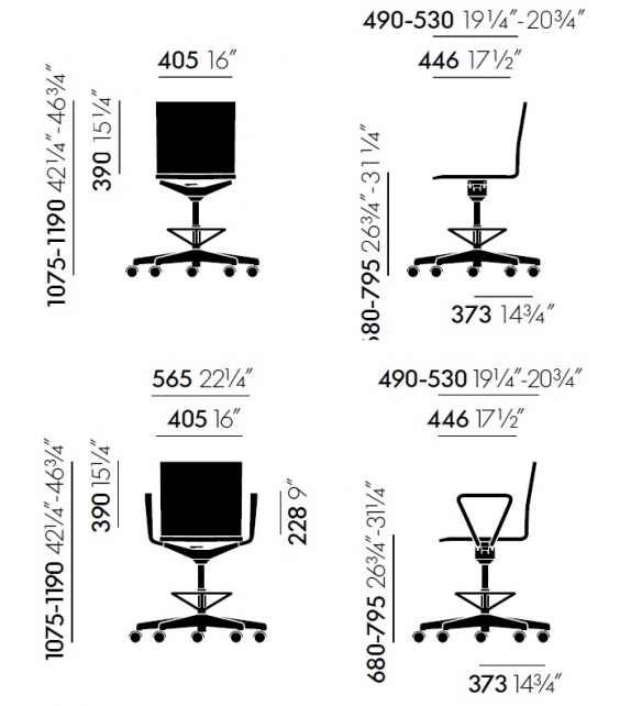 .04 Counter Bürostuhl Vitra