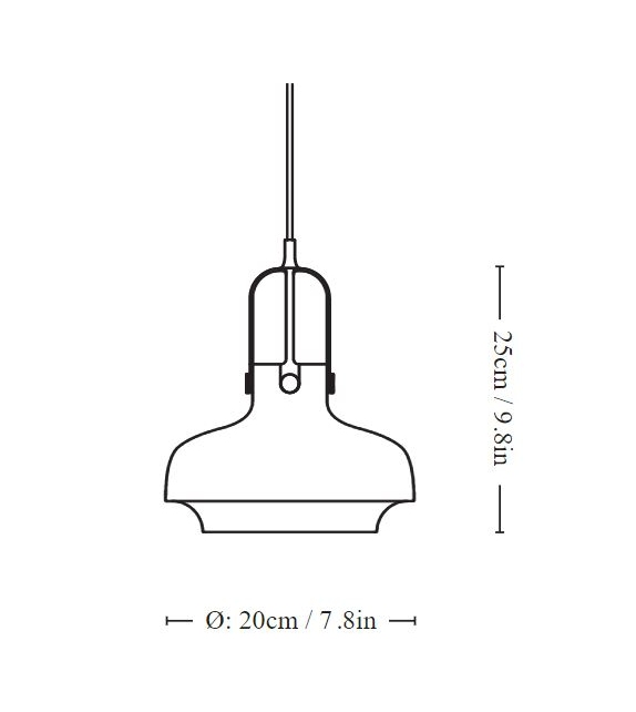 Copenhagen &Tradition Pendant Lamp