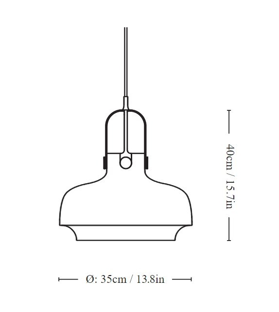 Copenhagen &Tradition Pendant Lamp