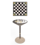 Chess Board Table Vismara Mesa de Barra Alta Para Ajedrez