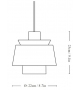 Utzon JU1 &Tradition Pendant Lamp
