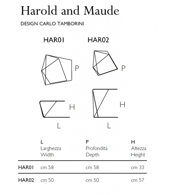 Harold and Maude Glas Italia Mesita