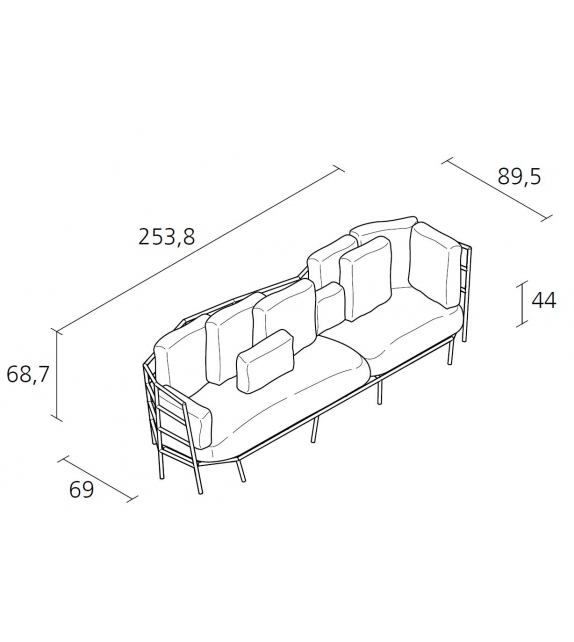 Dehors - 372 sofa