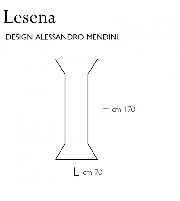 Lesena Glas Italia Espejo