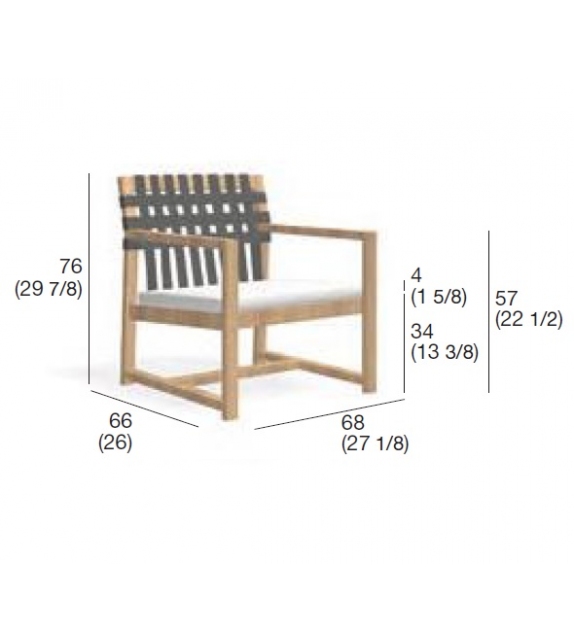 Network Lounge Chair Roda