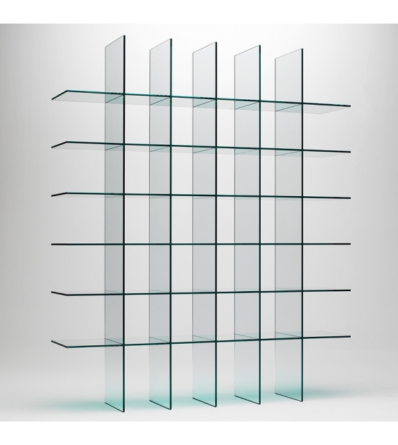 Glass Shelves 1 (1976) Bookcase Glas Italia