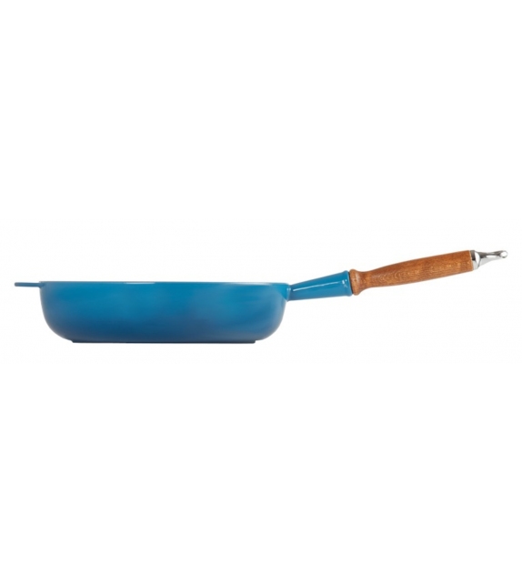 Padella Alta con Manico Legno 28 Le Creuset Padella