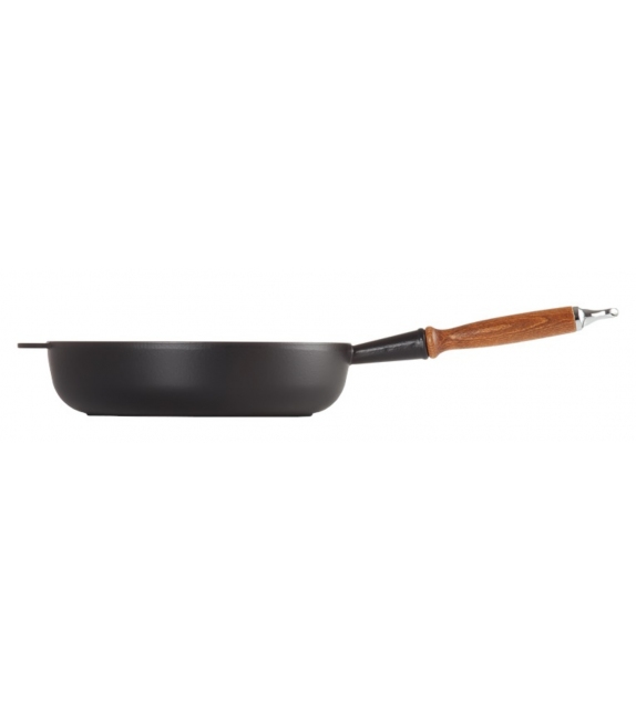 Padella Alta con Manico Legno 28 Le Creuset Poêle