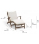 Levante 008 Roda Lounge Chair