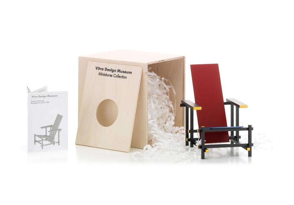 Miniature Rood stoel Rietveld Vitra - Shop