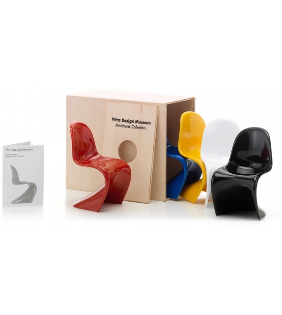 Miniature Panton Chairs (set di 5)