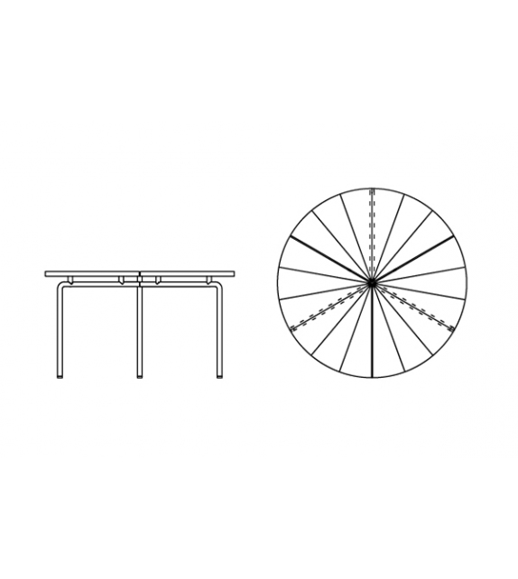 Circular BassamFellows Table à café