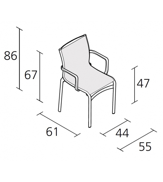 Bigframe Colors - 440 Alias Chair