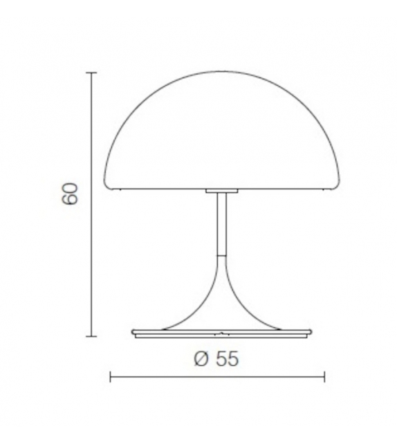 Mico Martinelli Luce Lampada da Tavolo
