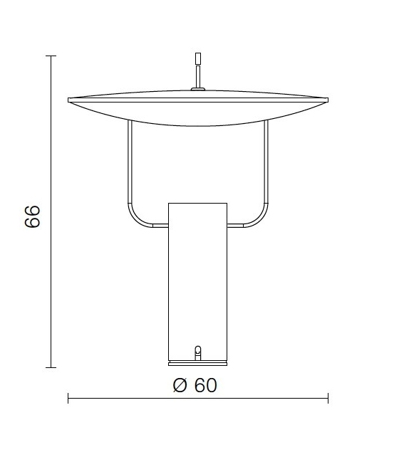 Tx1 Martinelli Luce Lámpara de Mesa