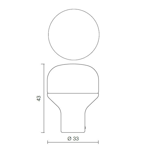 Delux Martinelli Luce Lámpara de Mesa