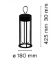 Versandfertig - In Vitro Unplugged Flos Stehleuchte