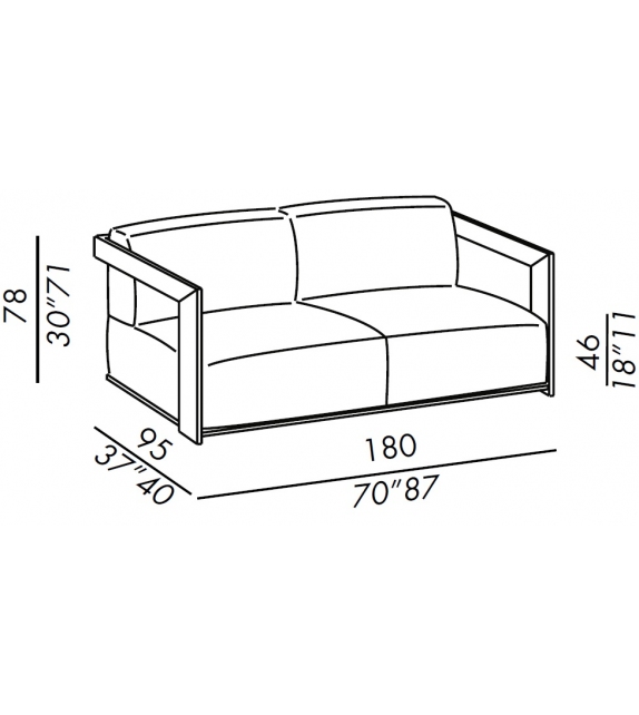 Claud Meridiani Sofa