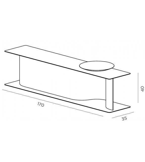 Wave DeCastelli Shoe Bench