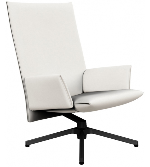 Pilot Chair Fauteuil Haute Avec Accoudoirs Knoll