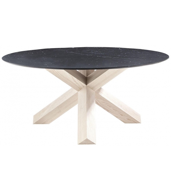 452 La Rotonda Cassina Table with Marble Top