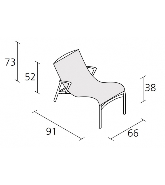 Armframe Colors - 438 Alias Armchair