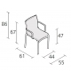 Bigframe - 440 Alias Silla